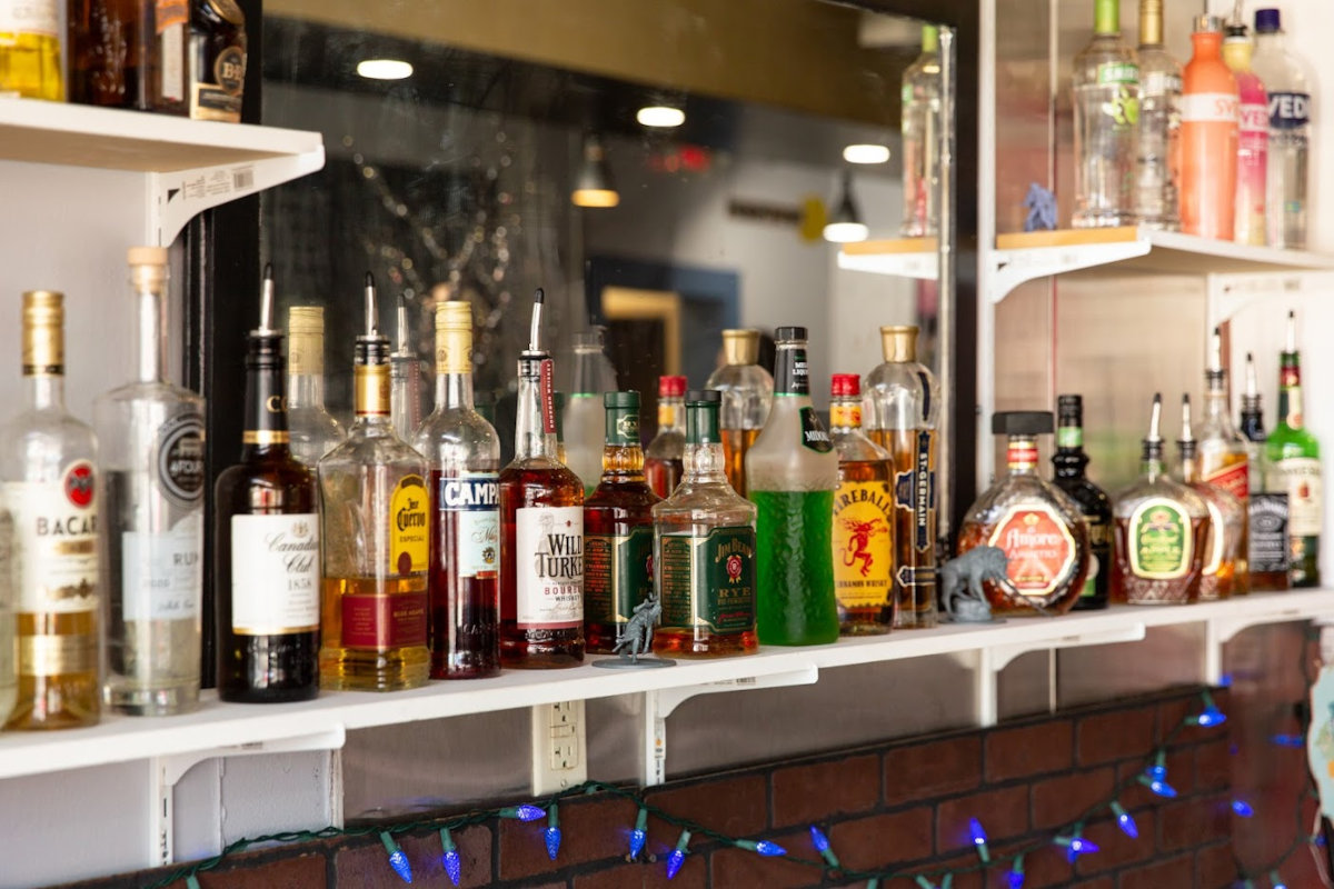 Bar area