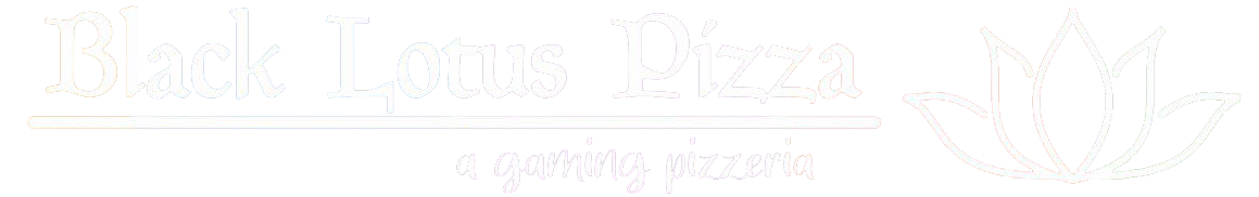 Black Lotus Pizza logo top